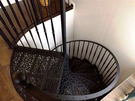 Rhonde Staircase And Landing Platform Elite Spiral Staircases