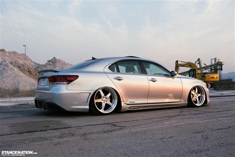 Stance Nations Two Amazing Twin Slammed Vip Ls460s Club Lexus Forums