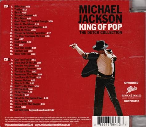 Michael Jackson King Of Pop The Dutch Collection X Cd