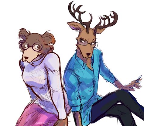 Juno And Louis Zoedraws Beastars Anime Furry Furry Art Anthro Furry