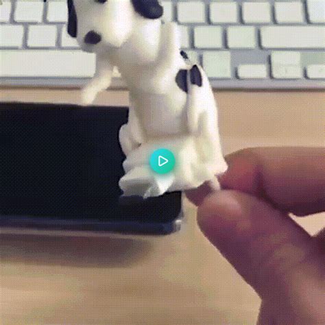 Cute Humping Dog Fast Charger Cable