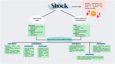 Mapas De Shock Tipos Estadios Sindromes Esquemas Y Mapas Conceptuales De Enfermería Docsity