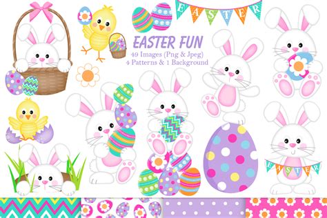 Easter Clipart Easter Bunny Graphics And Illustrations