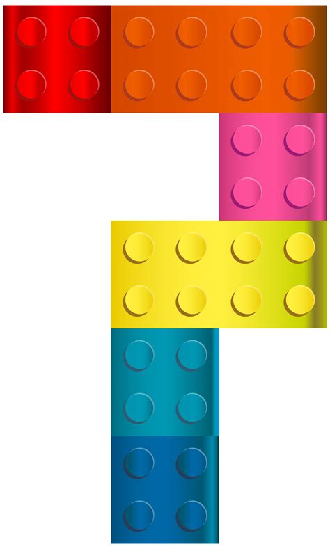 Free Printable Lego Font Letters Clip Art Library