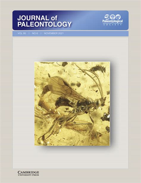 Journal Of Paleontology Volume 95 Issue 6 Cambridge Core