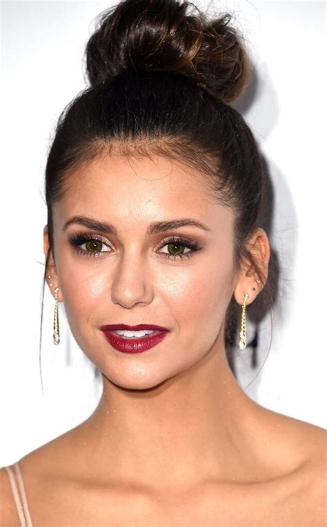 Nina Dobrev From Celeb Lipsticks What Stars Are Wearing On Their Pouts