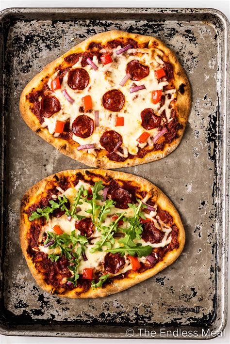 Naan Pizza (quick and easy recipe!) - The Endless Meal®