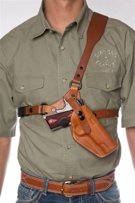 Guides Choice™ Leather Chest Holster The Ultimate Outdoor Gun Holster