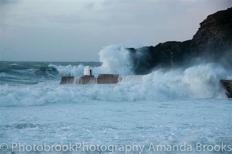 Photobrook Photography Storm Imogen Hits Cornwall With A Day Of