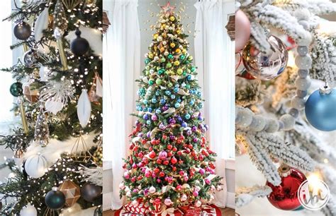 10 Ideas For Beautiful And Festive Christmas Tree Decorations