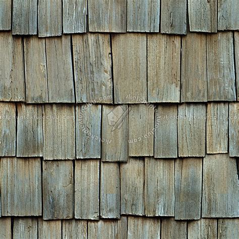 Wood Shingle Roof Texture Seamless 03782