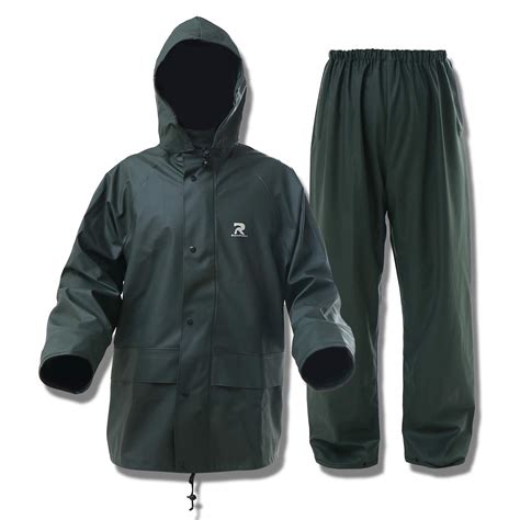 Buy Rain Suits For Men Women Waterproof Heavy Duty Raincoat Fishing