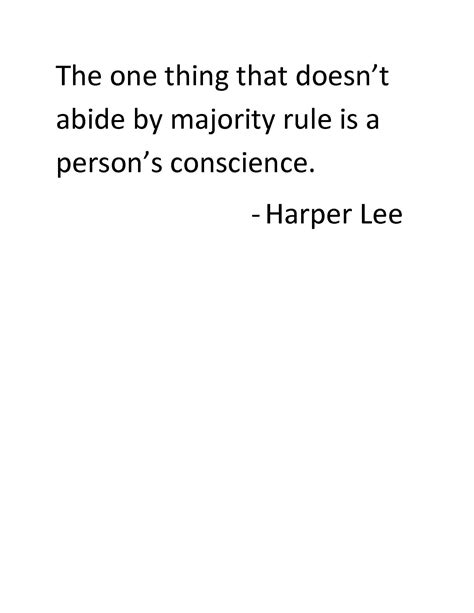 Hmm Quotes Majority Rule Person