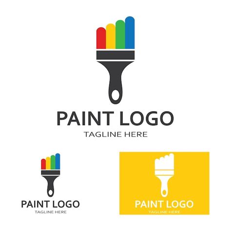 Premium Vector Paint Logo Template Vector Icon