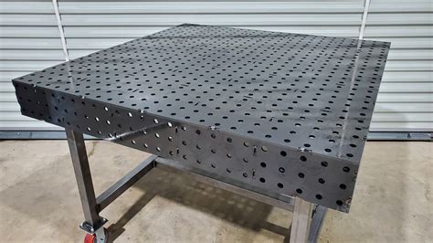 Welding Table 40″ X 80″ Fully Fabricated Weld Tables Texas Metal Works