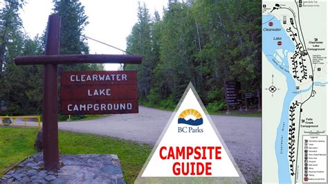 Wells Gray Park Clearwater Lake Campground Youtube
