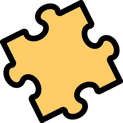 Free Vector Graphic Puzzle Jigsaw Pieces Yellow Free Image On