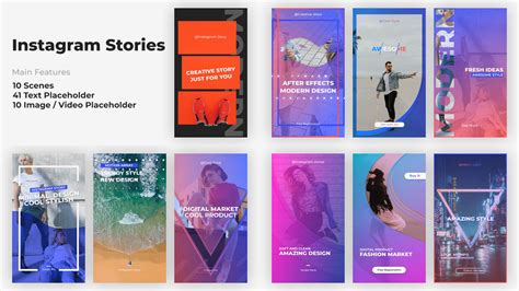 Instagram Stories - After Effects Templates | Motion Array