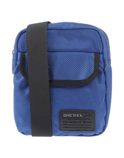 Diesel Synthetic Cross Body Bag In Blue For Men Lyst