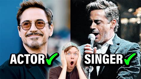 Famous Actors Who Can Actually Sing 1 Youtube