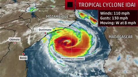 Tropical Cyclone Idai To Strike Mozambique Thursday With Life