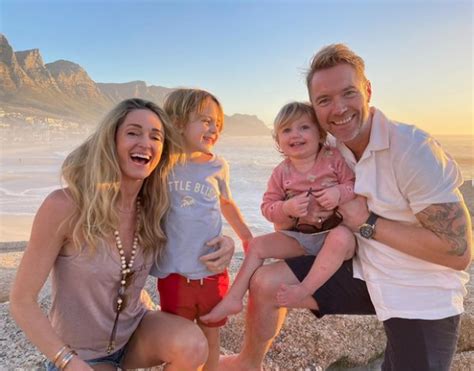 Boyzone Star Ronan Keating Says Daughter Is Little Ray Of Sunshine As