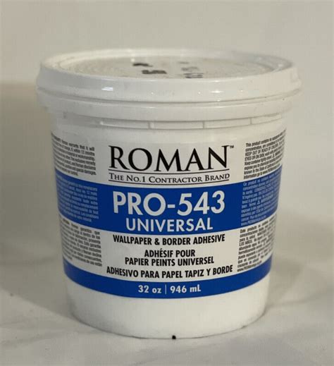 Roman Pro 543 Universal Medium Strength Synthetic Polymer Adhesive 32oz