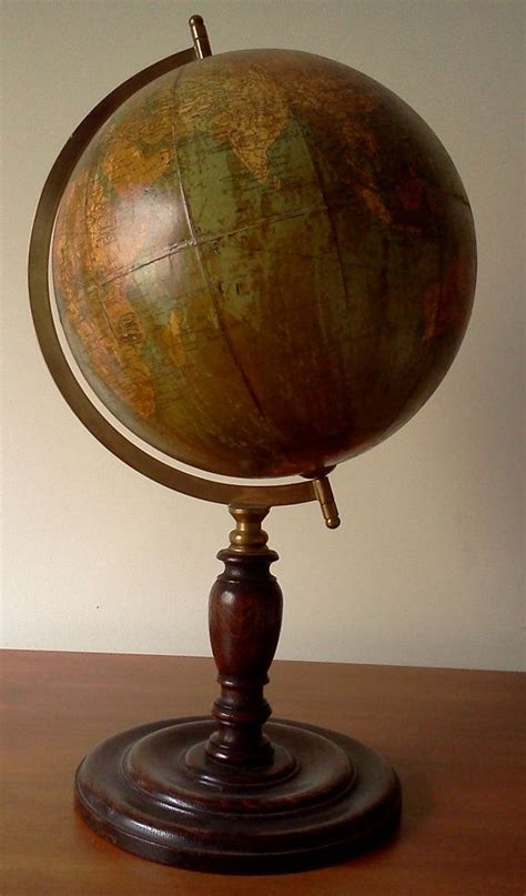 Philips London 10 Inch Challenge World Globe C1960s On Turned Etsy World Globe Globe Philips