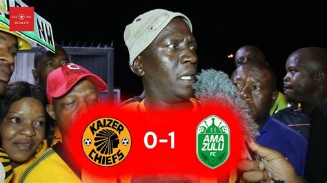 Hey khosi junior, we know you're excited to join the squad! Kaizer Chiefs 0-1 Amazulu | This Coach Is Gonna Cost Us ...