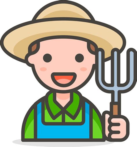 Download Transparent Farmer Png Farmer Icon Png Clipartkey