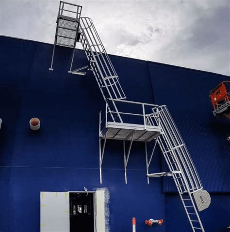Height Safety Roof Access Ladder Systems Anchor Safe