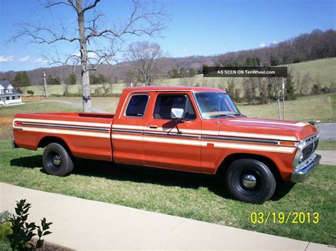 1976 Ford F100 Supercab 2wd Rebuilt 360 4 Brl And C6 Auto 9 F