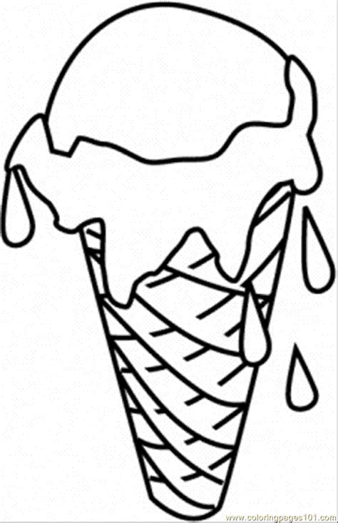 Ice Cream Melting Clipart Black And White Clip Art Library