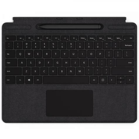 Microsoft Surface Pro X Signature Keyboard With Slim Pen Bundle Black
