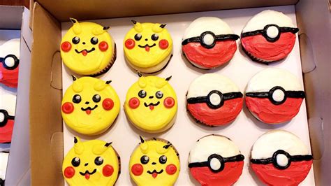 Pokémon Cupcakes Pokemon Cupcakes Buttercream Icing Butter Cream