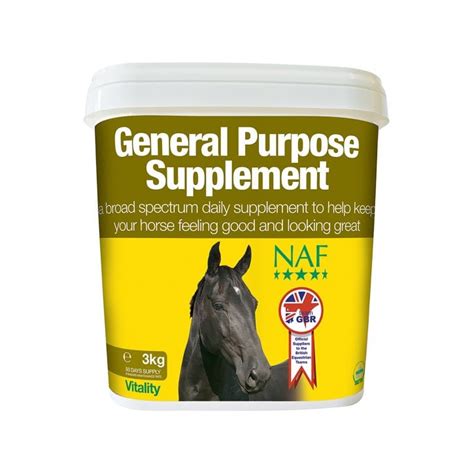 Naf General Purpose Horse Supplement 3kg Feedem