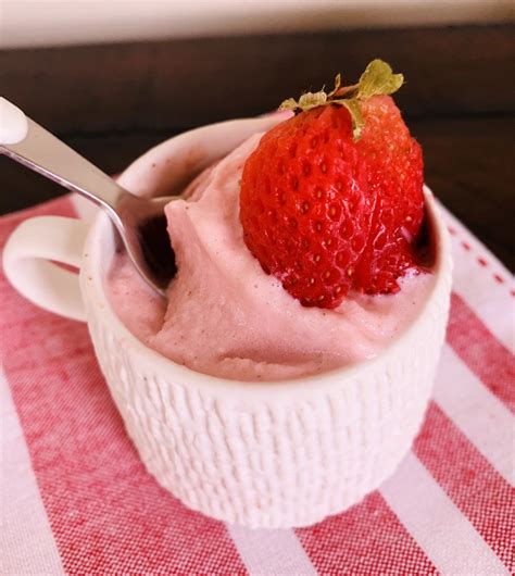3 Ingredient No Churn Strawberry Frozen Yogurt Recipe Live Love