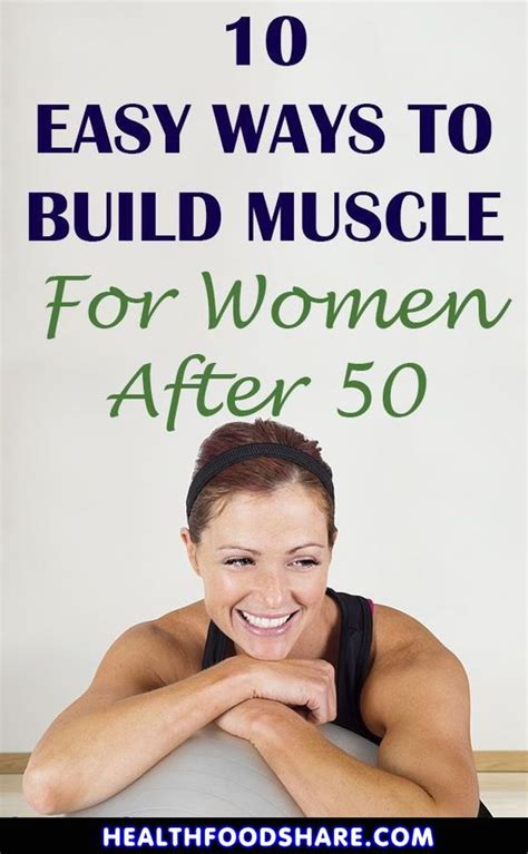 Easy Ways To Build Muscle For Women After Strength Training