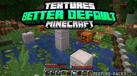 Better Default Texture Pack For Minecraft Java Edition And Bedrock Youtube