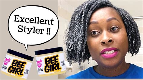 weekly wash and go mousse and bee girl honey curl custard by the doux tight curls youtube