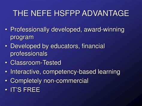ppt the nefe high school financial planning program powerpoint presentation id 6806459