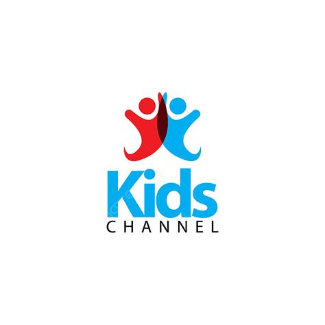 Kinder Logo Template Design Illustration Logo Ikonen Kinderikonen