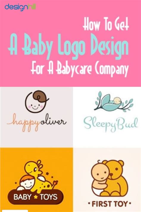 How To Get A Baby Logo Design For A Babycare Company Baby Logo Design