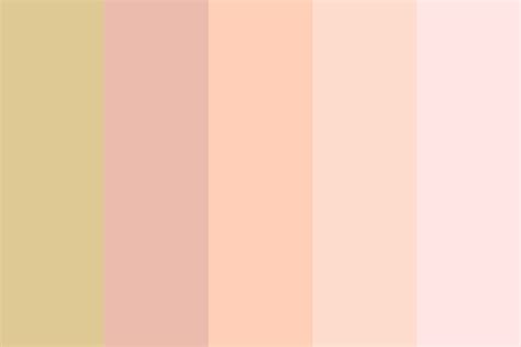 Rose Gold Wall Color Palette