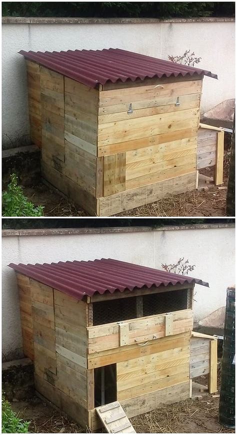 Pallet Chicken Coop Pallet Wood Projects