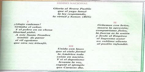 Himno Nacional De Venezuela Cumple 134 Años 800noticias