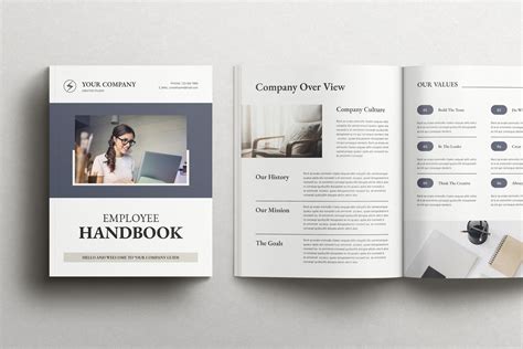 Employee Handbook Template 2 Design Cuts