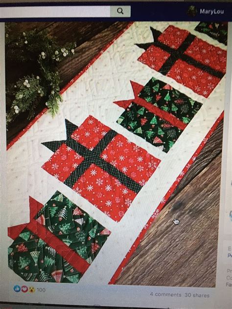 Pin By Marylou Donovan On Quilts Christmas Table Runner Quilted