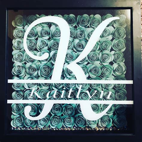 The brother cm350 2 scanncut is a highly rated machine for vinyl. Shadow box made with paper flowers using Cricut Maker in ...