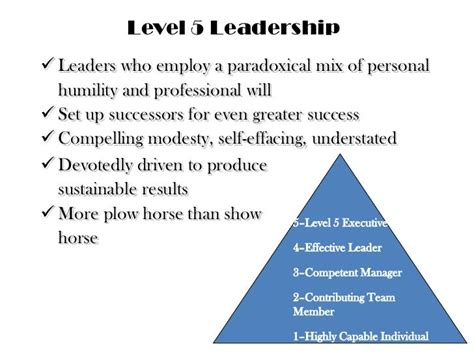 Level 5 Leadership 2